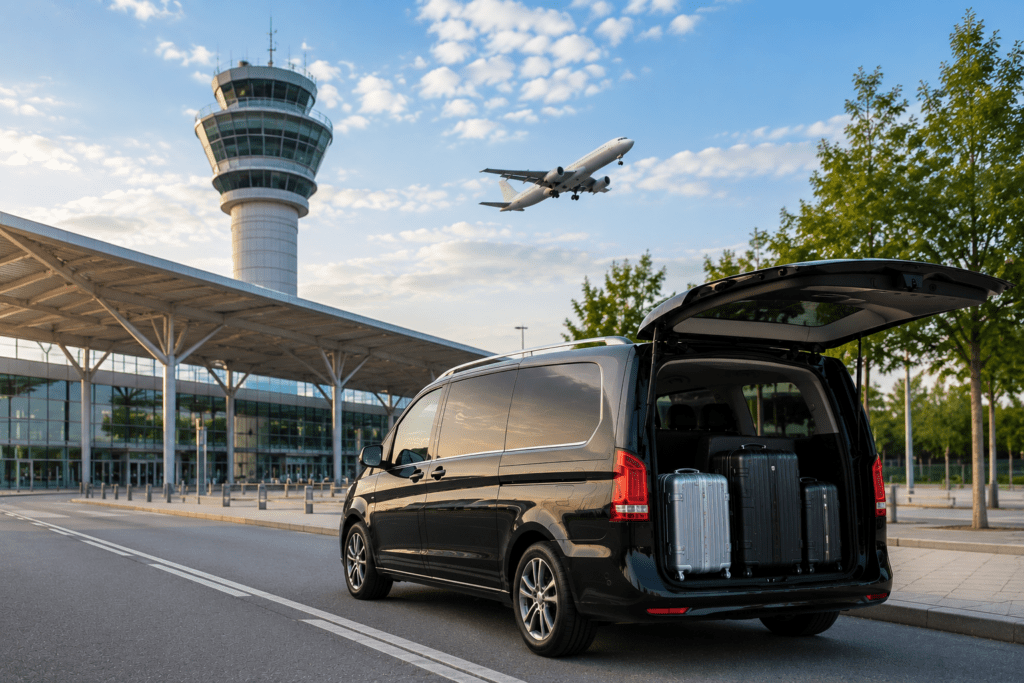 Flughafentransfer Rostock mit Hanse Taxi Plus