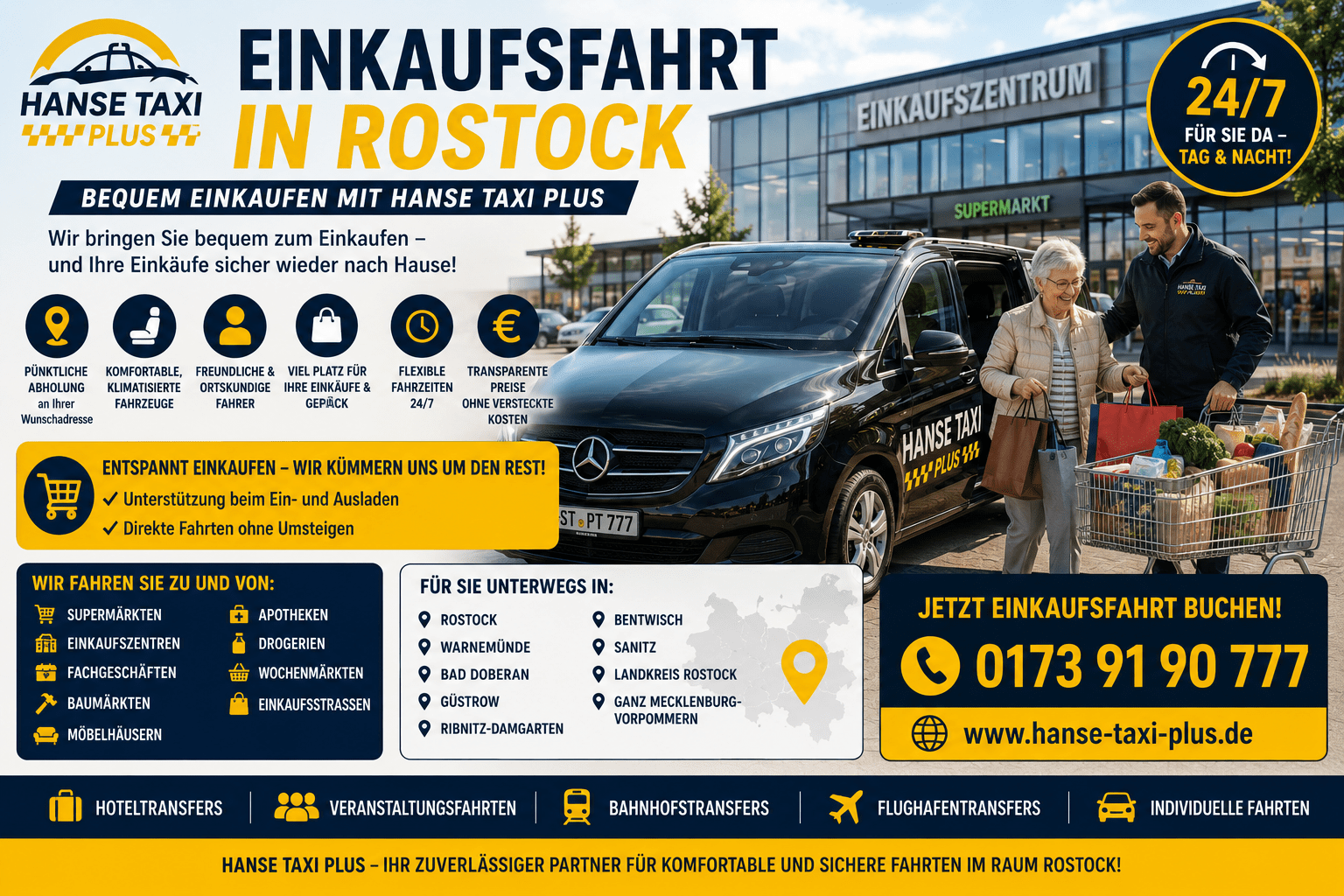 Einkaufsfahrt in Rostock
