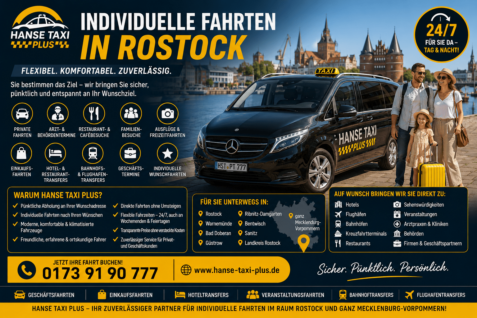 Individuelle Fahrten in Rostock