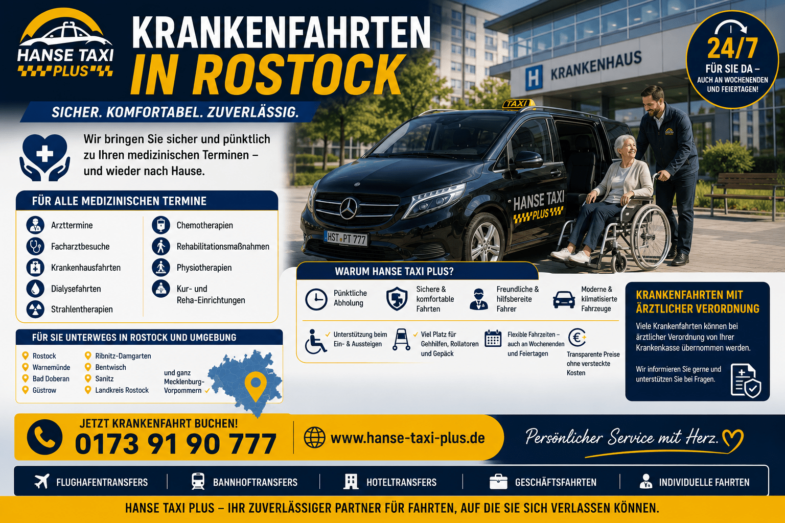 Krankenfahrten in Rostock