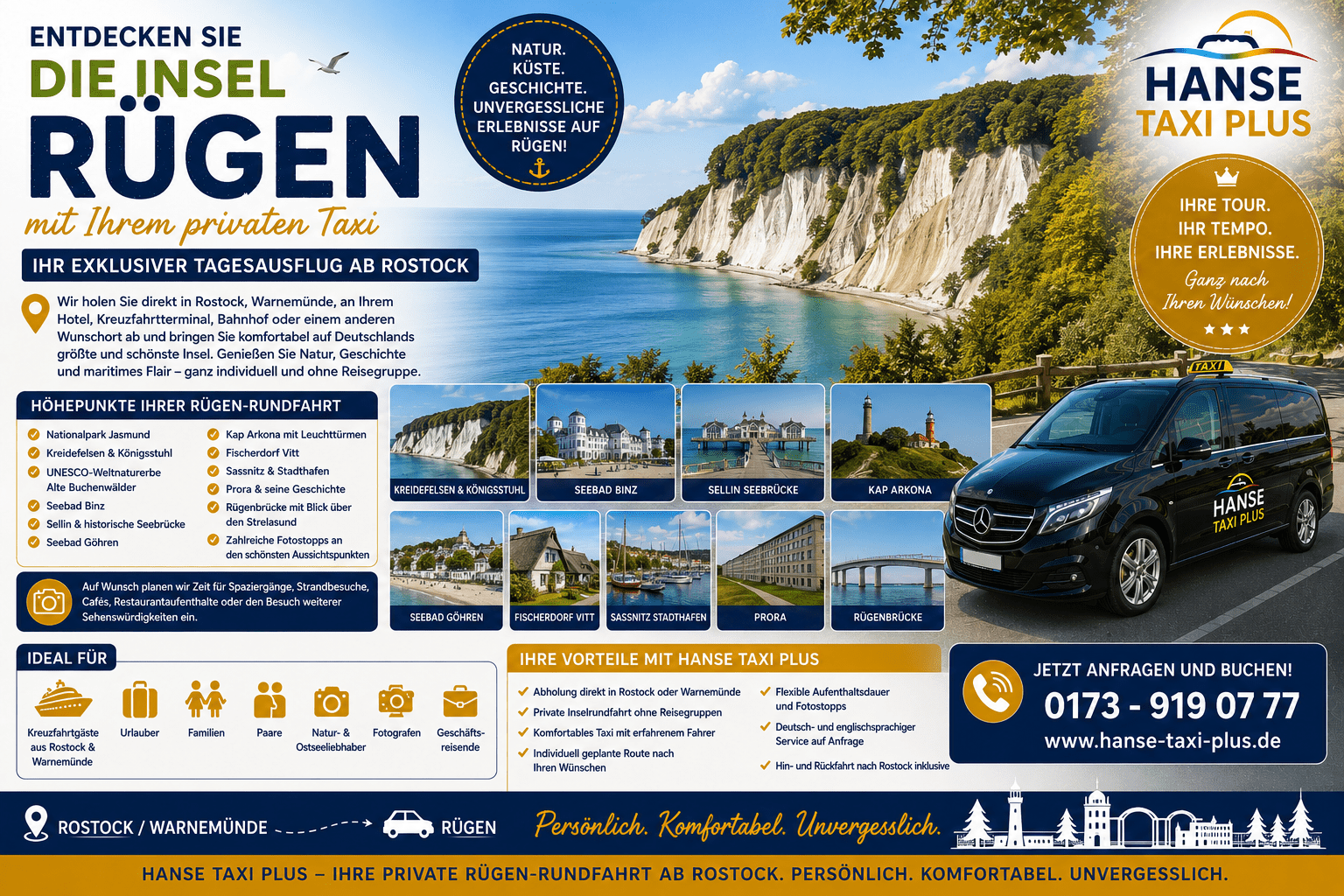 Rundfahrt Insel Rügen
