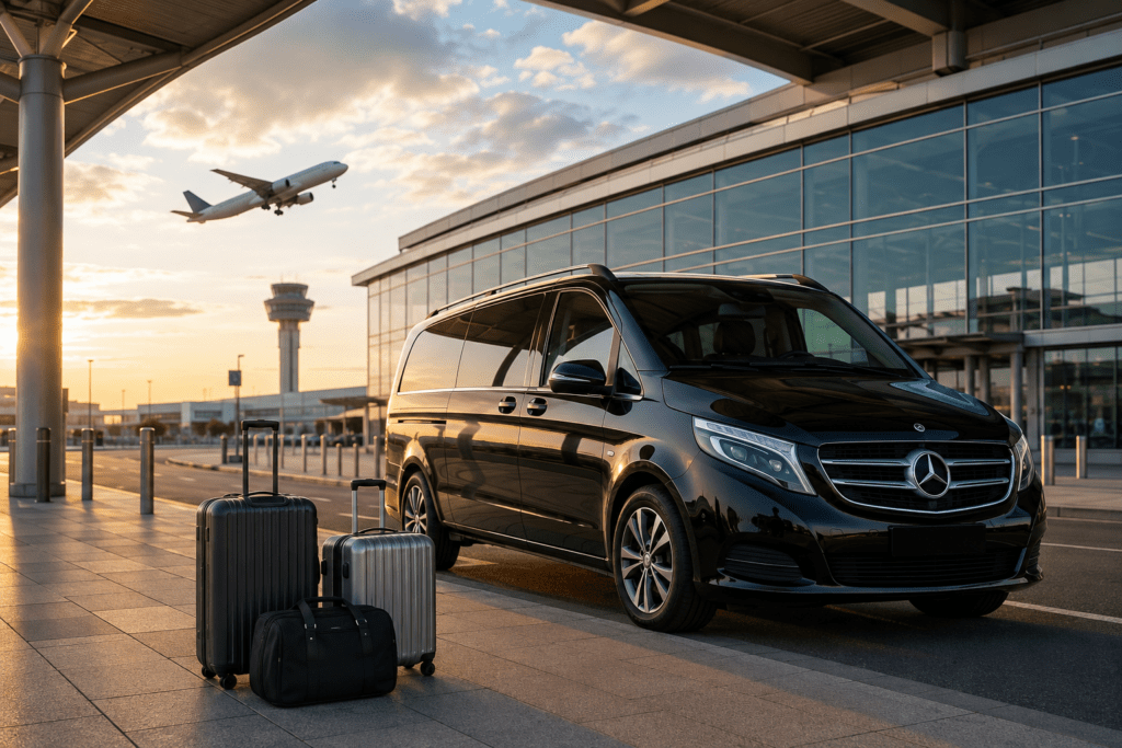 Flughafentransfer Deutschland mit Hanse Taxi Plus