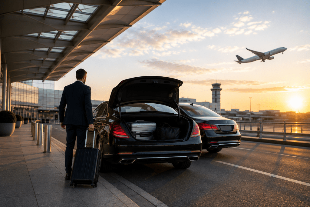 Flughafentransfer Rostock mit Hanse Taxi Plus